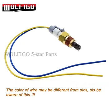 

WOLFIGO New 2Pin Intake Air Temperature Sensor W/ Connector 2-Way Female Pigtail For IAT/MAT/ACT 25036751, 25037225, 25037334