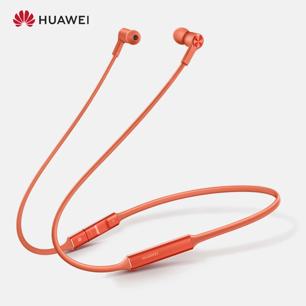 

Huawei FreeLace Wireless Earphone Bluetooth Sport waterproof in-ear Memory Cable Metal Cavity Silicon magnetic switch