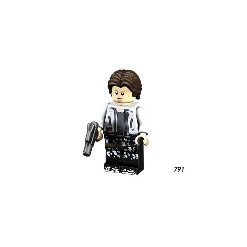 Одна распродажа Супер герои Звездные войны 791 Han Solo модель Мини Строительные