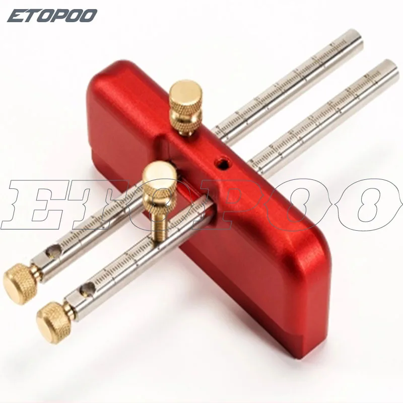 Aluminum alloy wire drawing machine carpenter scriber marking device