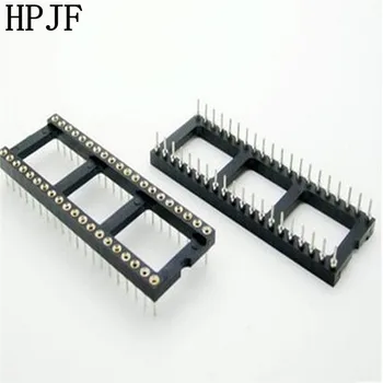 

3PCS 40 Pin Round DIP IC Socket Adapter 40Pin Pitch 2.54mm Connector