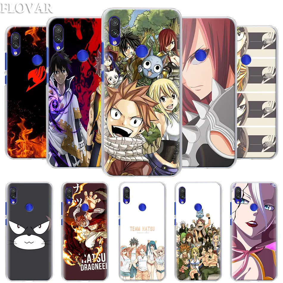 

Anime Manga Fairy Tail Phone Case for Xiaomi Redmi 7 5 6 Pro Note 7 Pro 5 5A 6 Mi A1 A2 8 Lite 9 Case Coque