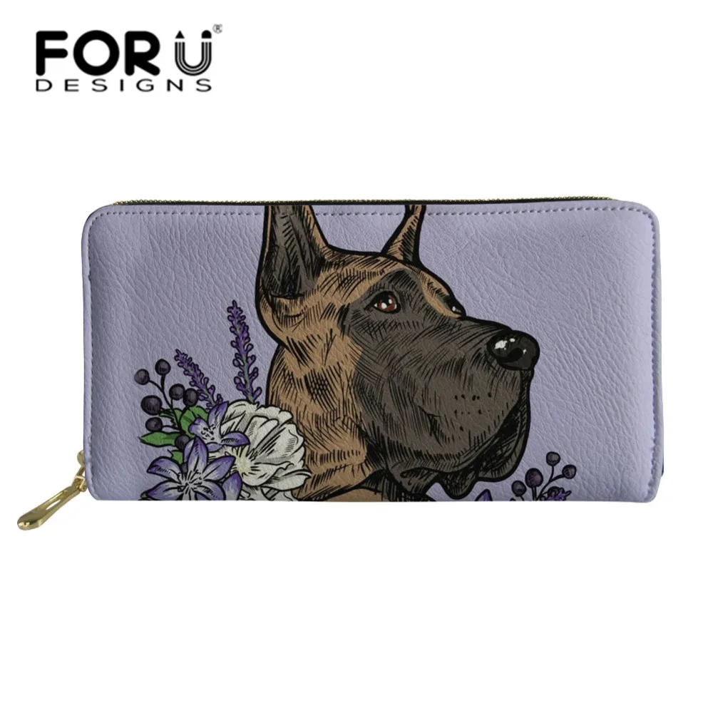 FORUDESIGNS/модные женские туфли кошелек дог женский Сумочка многофункциональный