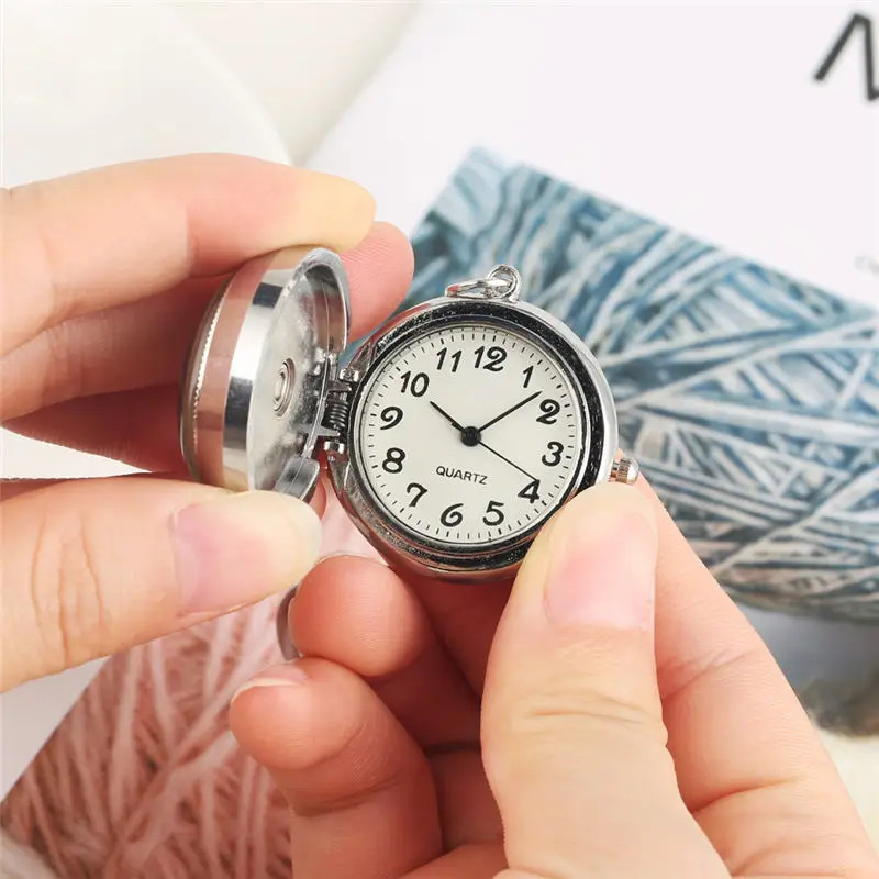 2019 Vintage The Avengers Loki Quartz Pocket Watch FOB Mens Boy Children Gift Necklace Watches Pendant 4