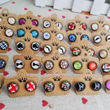 50 пар винтажный круглый стеклянный кабошон серьги гвоздики 8 мм 10 мм 12 мм Смешанные дешевые оптом сплав женские ювелирные изделия