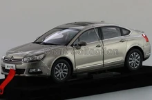 * 2015 Golden Gray 1/18 Citroen C5 Sedan Alloy Car New Coming Simulation Model 2 Color Available Diecast Mini Vehicle