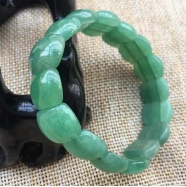 Ювелирные изделия нефритовый браслет натуральный Зеленый dongling jadeite браслеты
