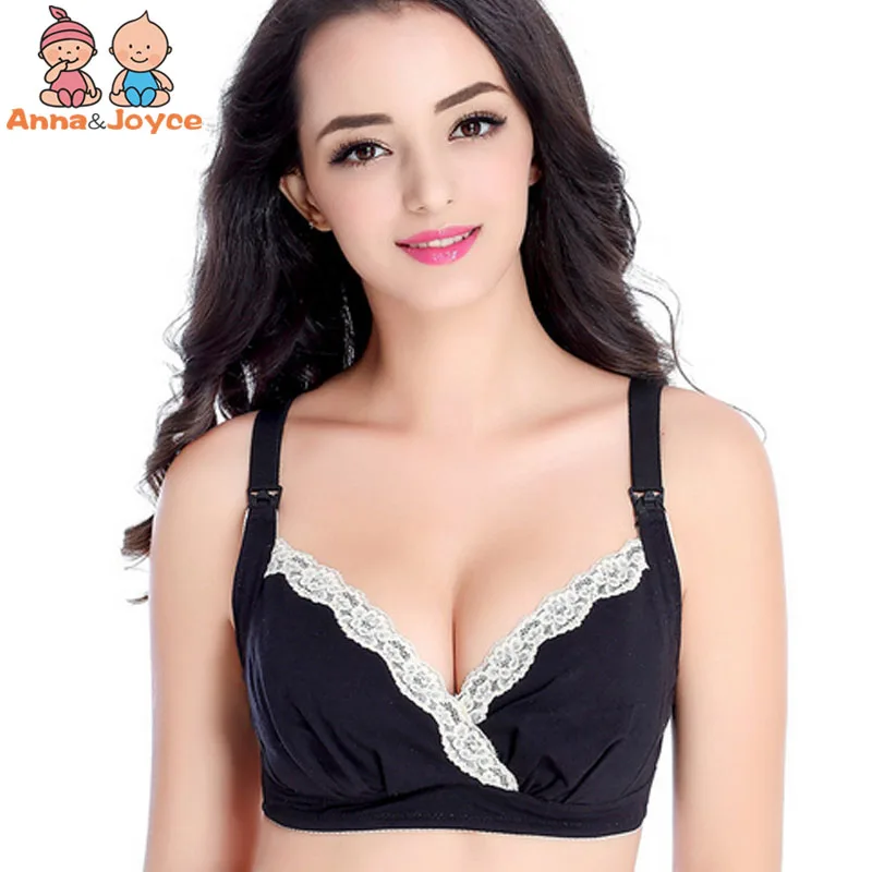 Nursing Bras Wireless Front Opening Button Lace Nursing Bra For Pregnant Women Pure cotton Adjusted Bra YFZ0009 Nursing Bras Wireless Front Opening Button Lace Nursing Bra For Pregnant Women Pure cotton Adjusted Bra YFZ0009