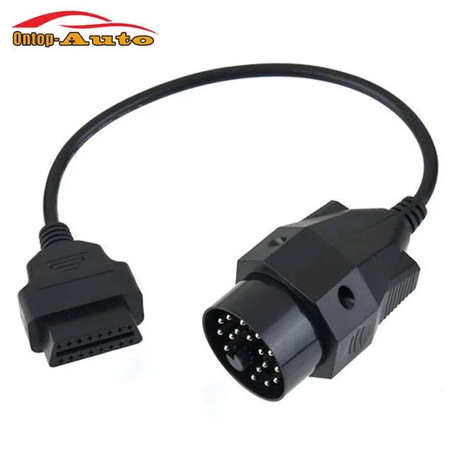 OBDII OBD2 Runde Diagnose Stecker Kabel Scanner Adapter Werkzeug für