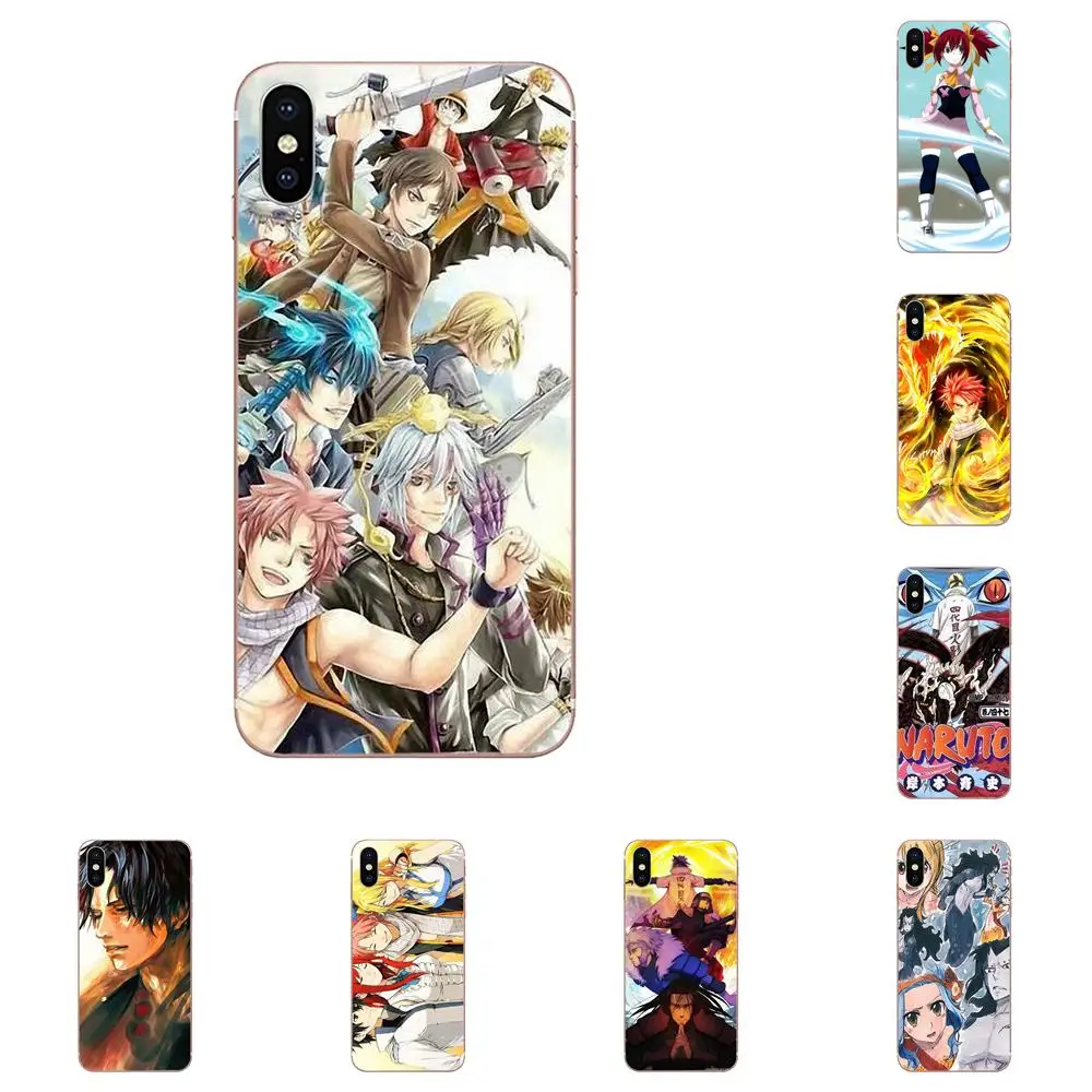 

Popular Anime Naruto One Piece Bleach Fairy Tail For Xiaomi Mi3 Mi4 Mi4C Mi4i Mi5 Mi 5S 5X 6 6X A1 Max Mix 2 Note 3 4