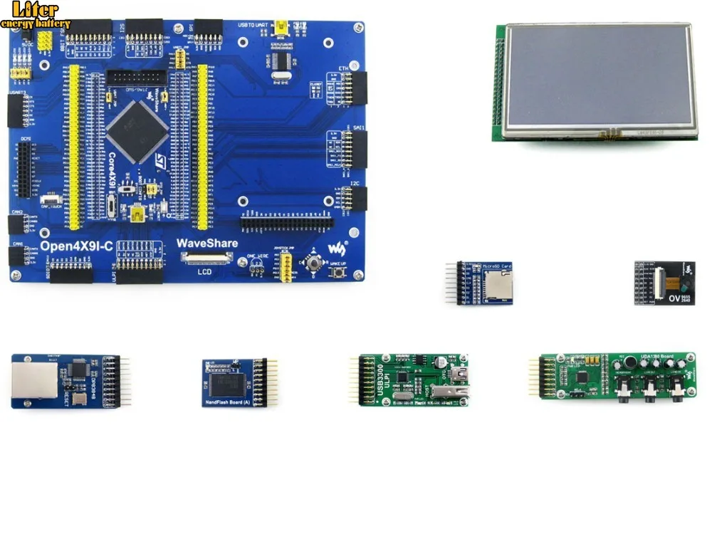 Плата разработки STM32 плата STM32F429IGT6 STM32F429 ARM Cortex M4 + 7 модульных комплектов =