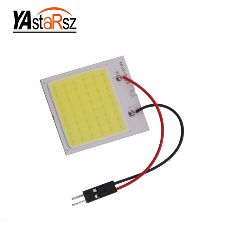 

c5w cob 48 SMD chip super White Reading Lamp 12v led dome Bulb led Car parking Auto Interior Panel Light t10 Festoon car styling