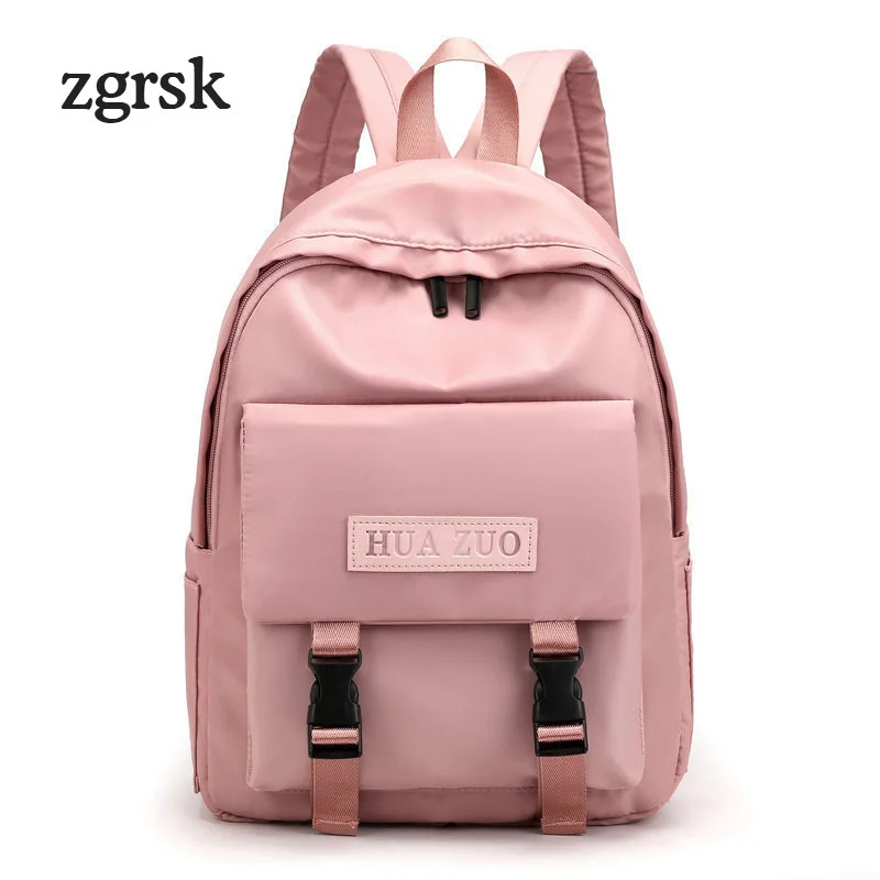 

2019 New Fashion Girl School Bag Leaves Letter Girls Teenagers Backpack Bags Nylon Children School Backpacks Kids Schoolbag