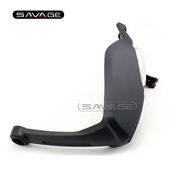 

For DUCATI Hypermotard 820/Hyperstrada 821 2013 2014 2015 Motorcycle Right Brake Side HandGuard Handlebar Hand Guard with Light