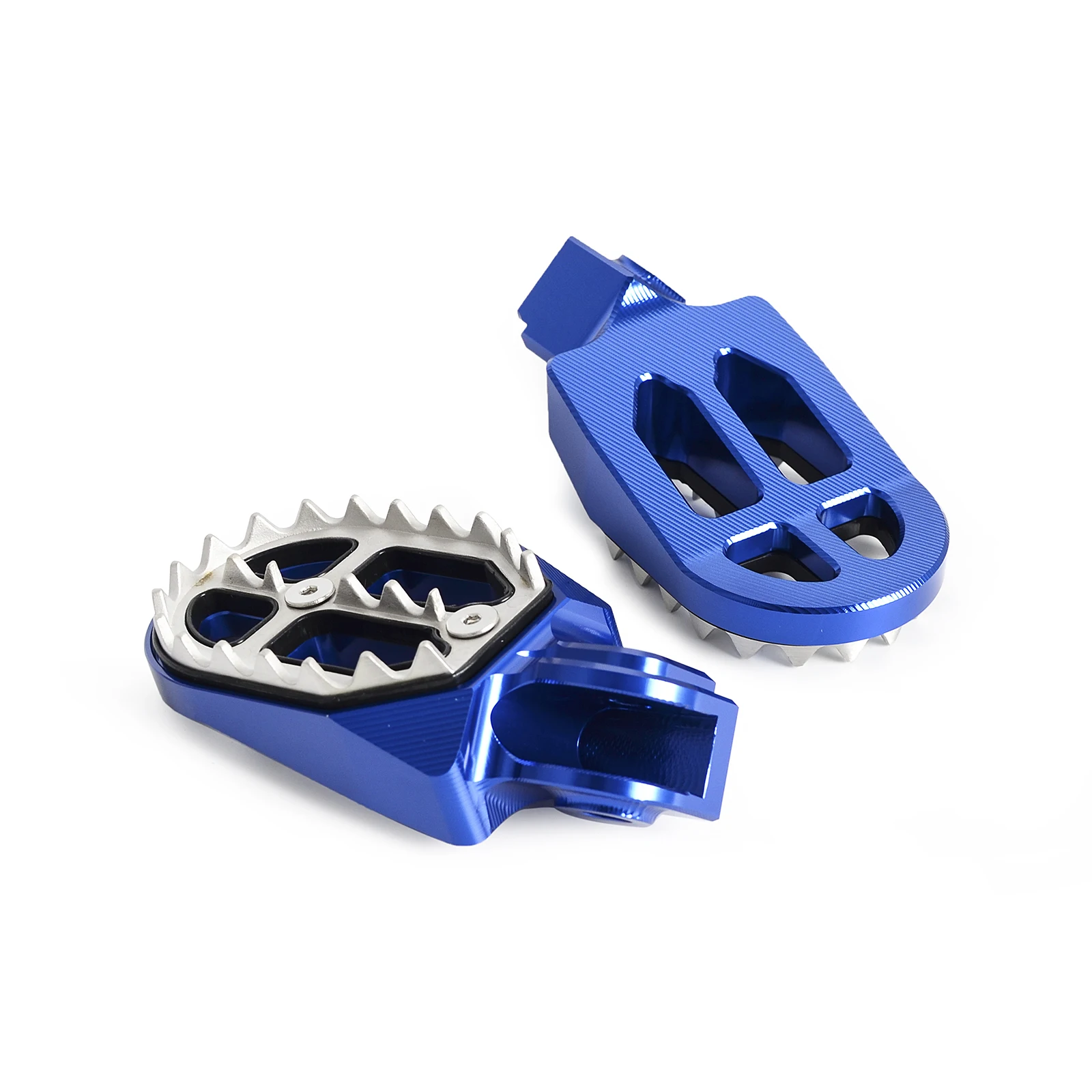 H2CNC Foot Pegs Footrests Footpegs Pedals For Husqvarna TE FE 150 250 350 390 450 501 2014-2016 701 ENDURO SUPER MOTO 2016-2018