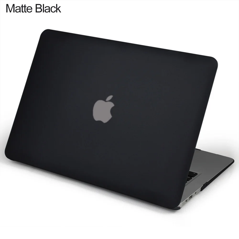 Новый матовый чехол для Apple macbook Air Pro Retina 11 12 13 15 дюймов сумка ноутбука Mac book с