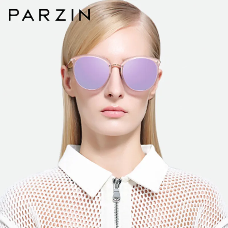 

PARZIN Sunglasses Women Vintage Colorful Female Sun Glasses Polarized Ladies Driving Glasses Eyeglasses 9868
