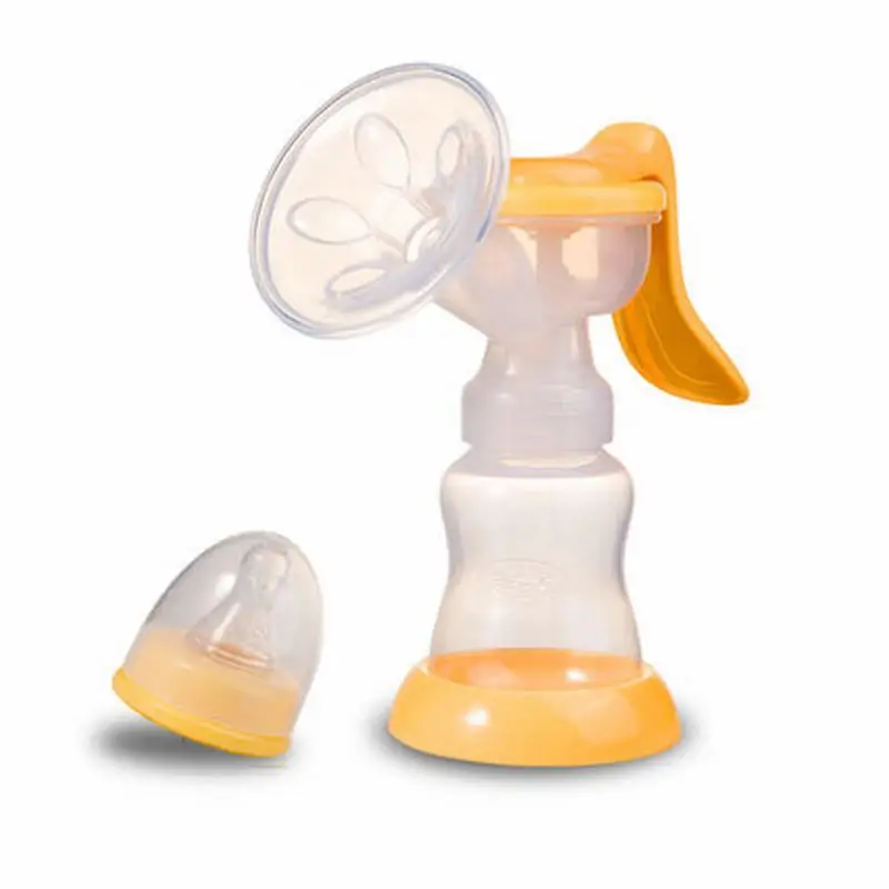 

Manual Breast Pump Breast Milk Pumps Baby Nipple Suction Nipple Pump Mom Love Breast Feeding Bottle ER577