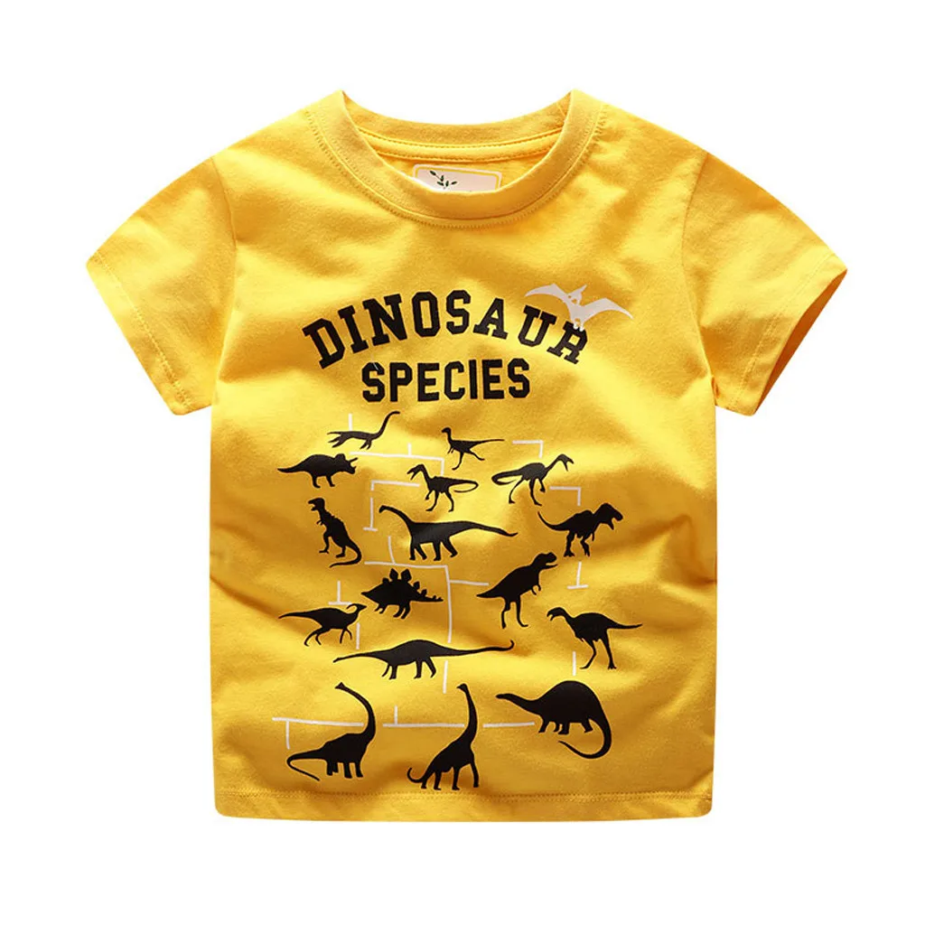 

Perimedes Children's Summer T-Shirt Clothes For Children Kids Baby Girls Boys Cute Cartoon Print T-shirt Tee Tops Clothes