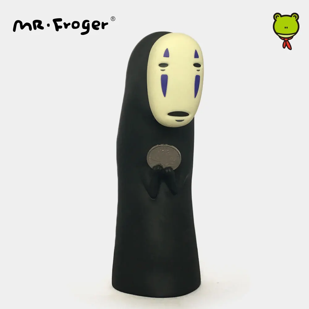  Mr.Froger No face man 20cm Piggy Bank Money Miyazaki Hayao Spirited away cartoon sugar gum figure D