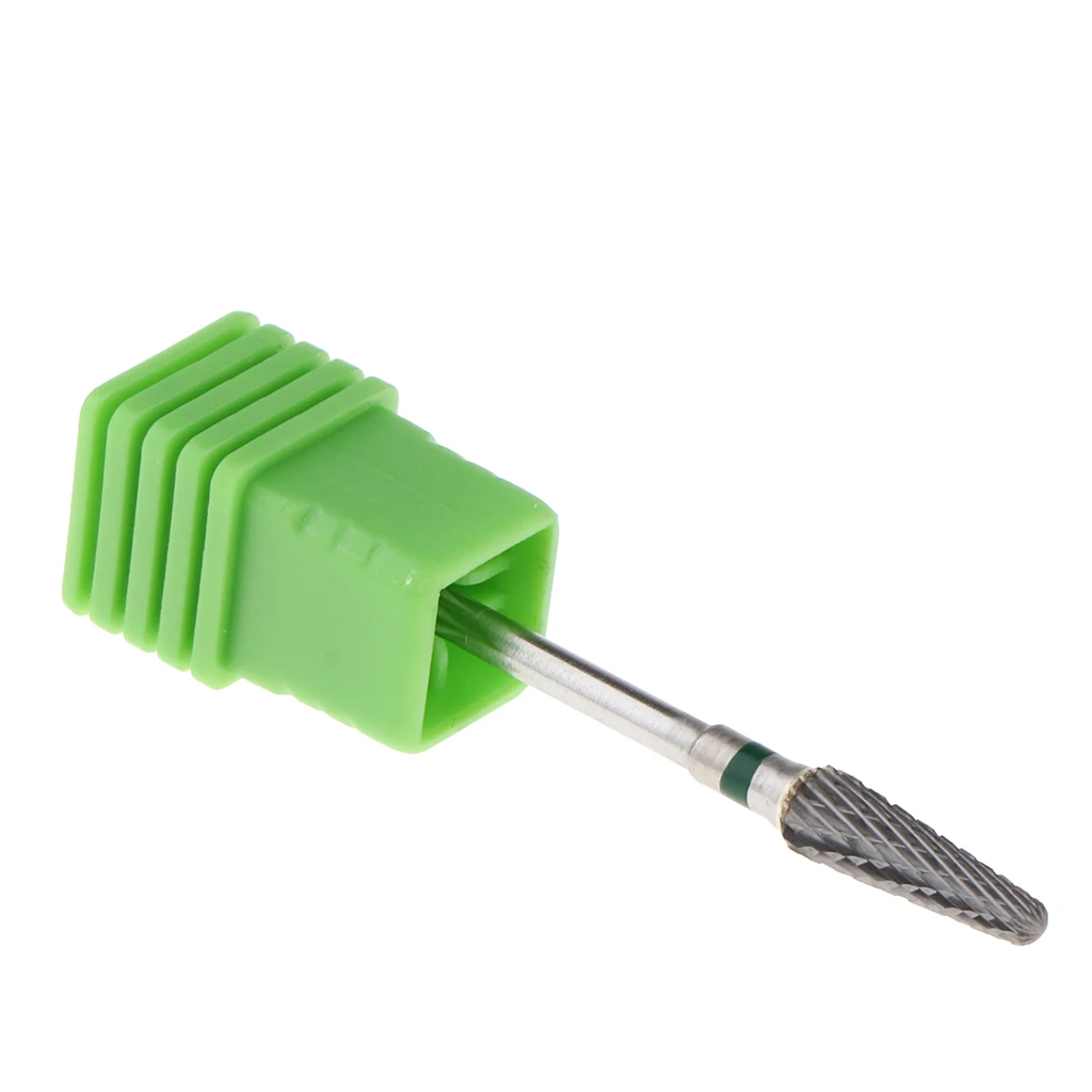 Safe Tungsten steel Nail Drill Bit Cuticle Clean Nail Drill Bits Manicure Drill Bits, for Cuticle Clean, Gel Remove