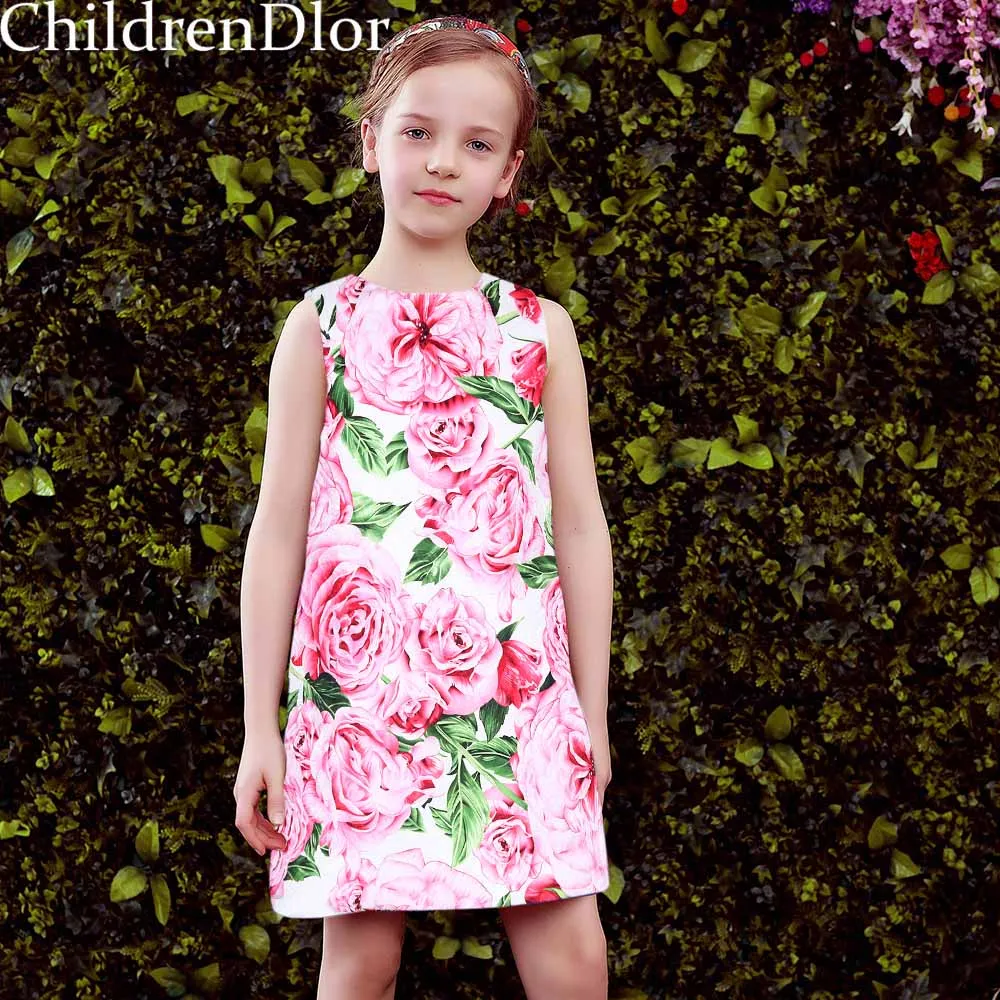 

Toddler Flower Girl Dresses 2017 Lolita Style Baby Girls Dress Princess Costume Vestido Menina Kids Clothes for Children 2-10Y