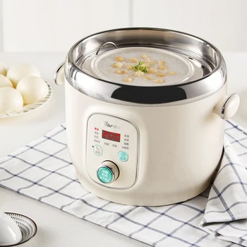 

Intelligent Automatic Electric Stewing Pot 220V Multi Cooker With 3 Pots Stew Cooking Machine Porridge Soup EU/AU/UK/US