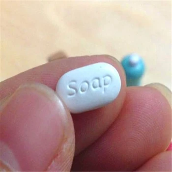 

Dollhouse Miniature 1:12 Scale Dolls Room Bathroom Accessories Mini Soap 1pc