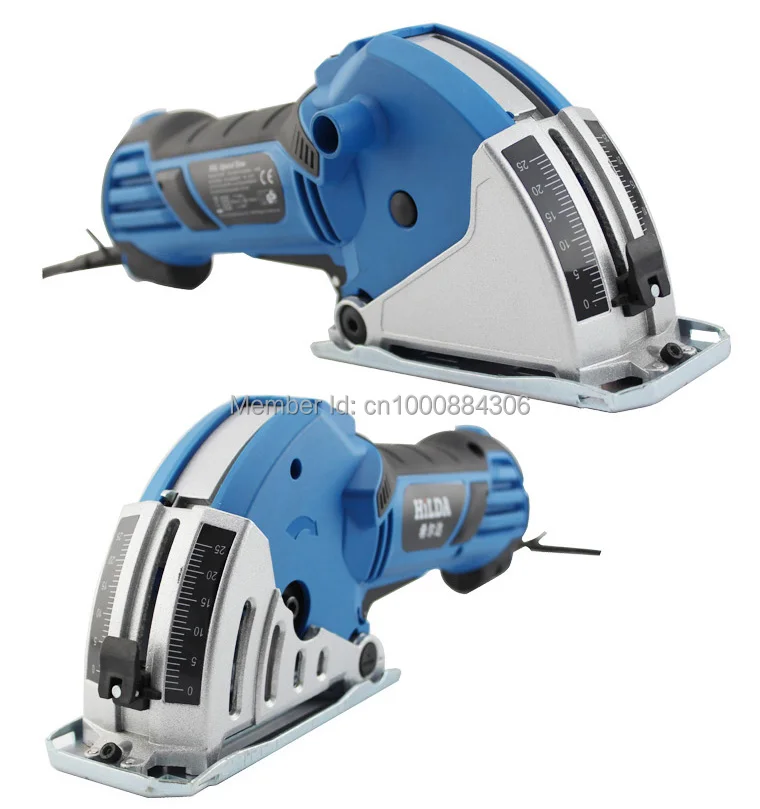 

750W mini circular saw serra circular with House-hold Metal Pulley Rail and workbench circular saw Electric Saw