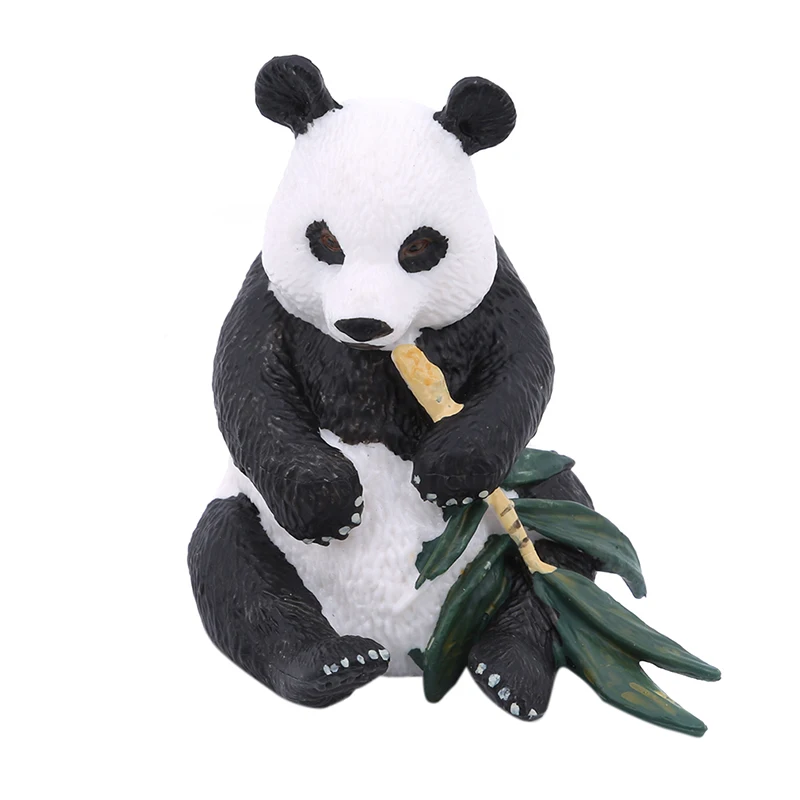 

2109 New Simulation Of A Variety Of Animal Models Toys Mammals Panda Model Static Ornaments Doll Boutique Hot Sale
