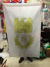 Free shipping First French Empire flag /Napoleon/ Banner 150x90cm Big Flag for Celebration