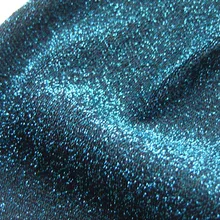 1 ярд Роскошные вечерние блестящие спандекс стрейч ткань ФРАНЦУЗСКИЙ трилобаль нейлон мягкий тонкий свадебная одежда синий Ткань для шитья