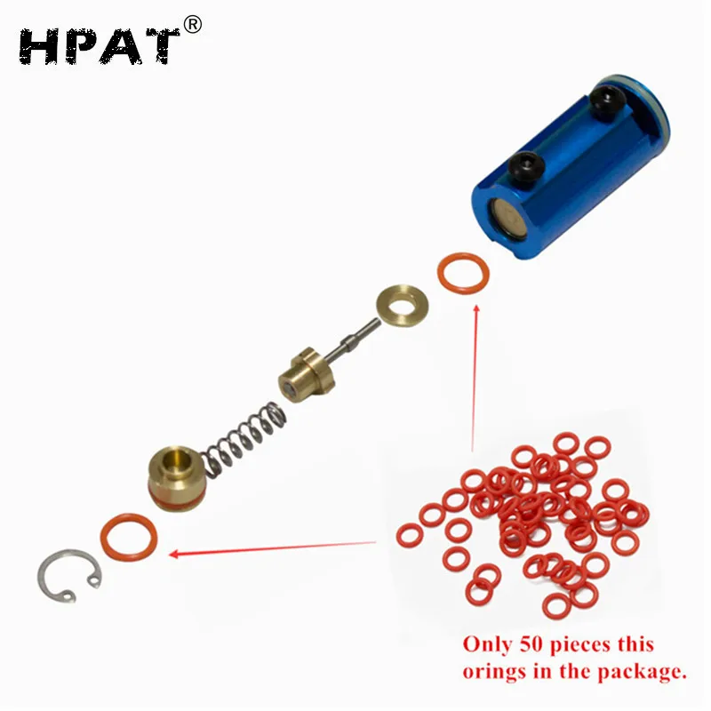 HPAT 50 шт./лот полиуретановый PU Oring для пейнтбола Tippmann Клапан В комплекте-армия США/модель 98/Триумф