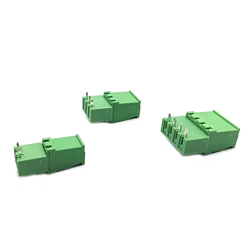 20 компл. Шаг 5 08 мм 2P 3P 4P винтовой штекер PCB Клеммная колодка 2EDGKA 2edgrc закрытые