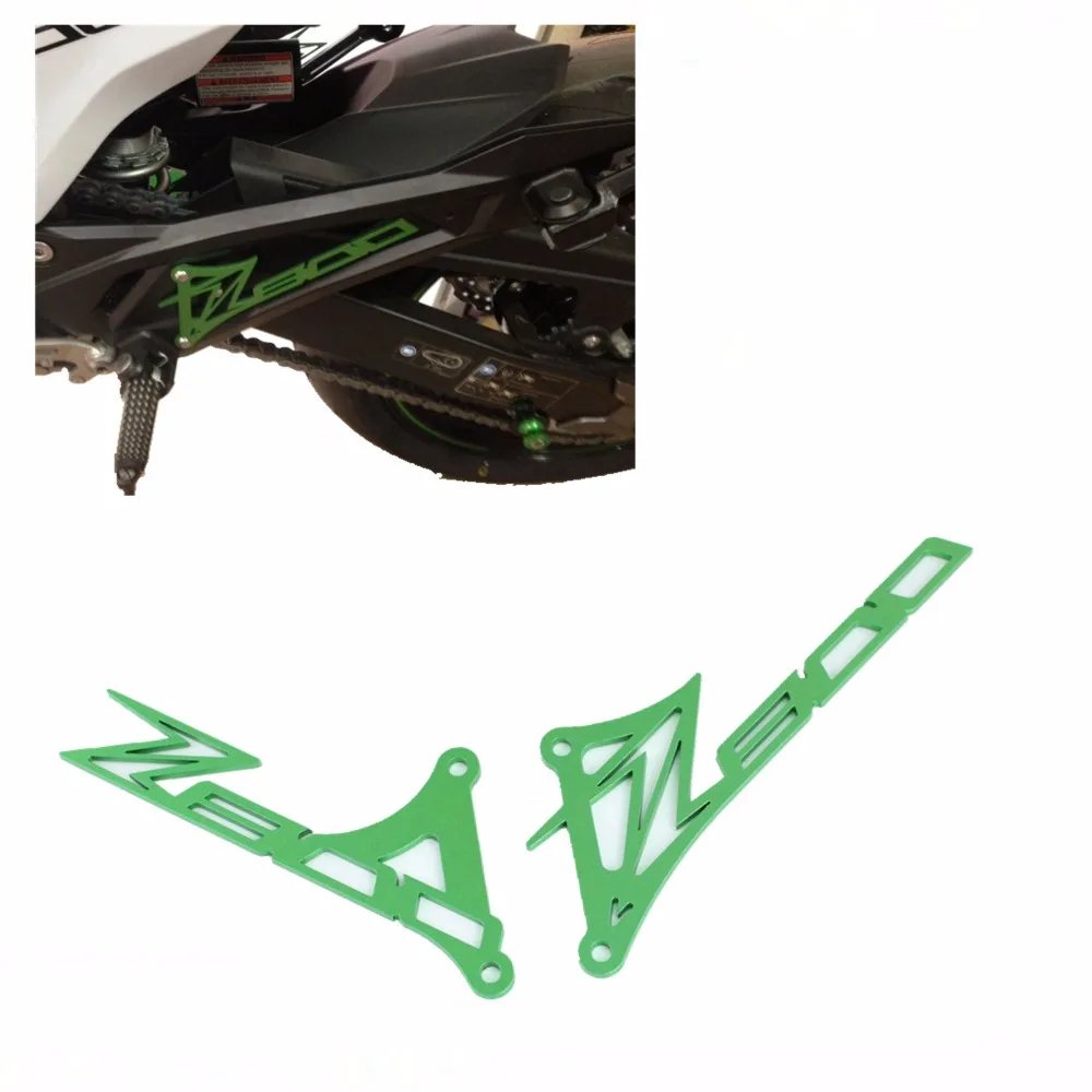 

For kawasaki Z800 Foot Peg Heel Plates Guard Protector for Kawasaki Z 800 2013 2014 2015 Motorcycle Accessories