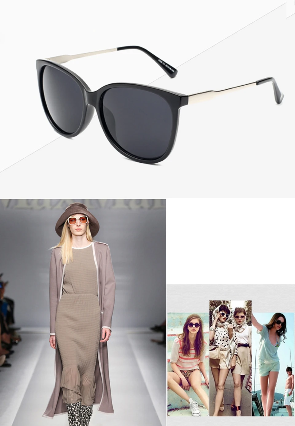 3 шт./лот ELITERA бренд Звезда стиль роскошные женские солнцезащитные очки для женщин негабаритных солнцезащитные очки Винтаж