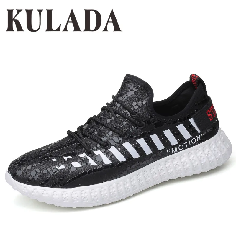 

KULADA Men Casual Shoes Men Sneakers Flats Loafers Breathable Men Student Sports Shoes Spring Summer