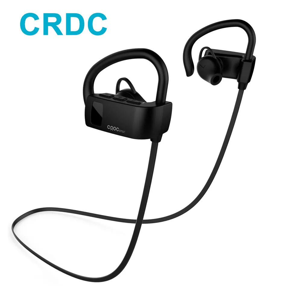 CRDC Bluetooth гарнитура 4 1 беспроводные наушники спортивные беговые стерео с