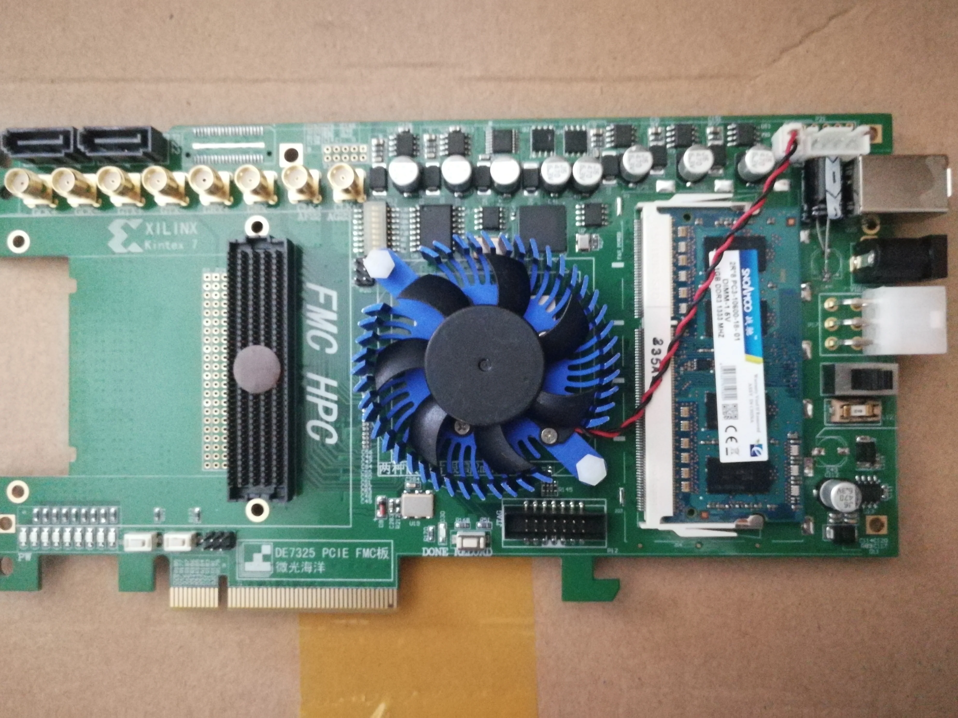 Для макетной платы XILINX KINTEX-7 XC7K325T PCIE FMC USB3.0 DDR3-SODIMM | Компьютеры и офис