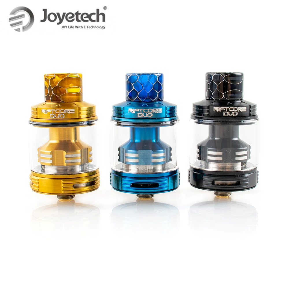 In stock! Original Joyetech RIFTCORE DUO Atomizer Coilless System RFC heater 3.5ml Tank Electronic Cigarette Atomizer New Hot! In stock! Original Joyetech RIFTCORE DUO Atomizer Coilless System RFC heater 3.5ml Tank Electronic Cigarette Atomizer New Hot!
