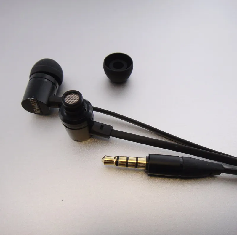 TENNMAK Dulcimer 3,5 мм Металлические Наушники-вкладыши с микрофоном и пультом дистанционного управления, чистый звук и сильные басы