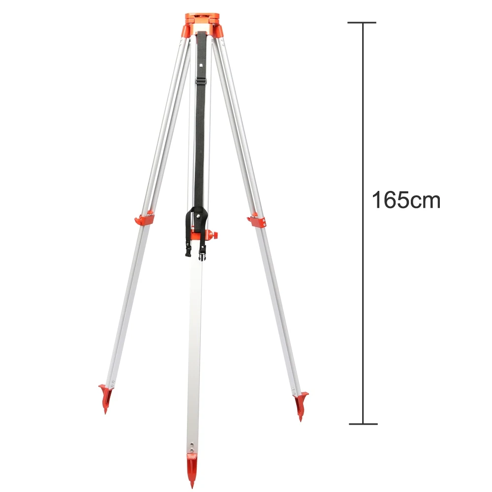 Абсолютно алюминиевый штатив 1,65 м+ 5 м 5-секционный лазерный уровень для ротационного лазерного уровня