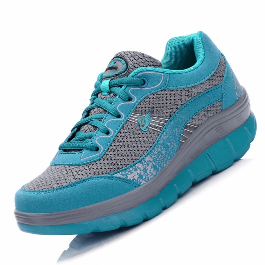women swing fitness shaking shoes ladies outdoor sport platform running
