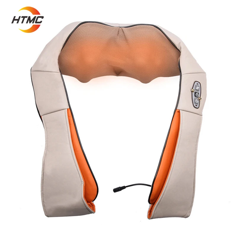 

Heat Kneading Infrared Massager U Shape Electrical Shiatsu Massage Back Neck Shoulder Body Massager Car/Home Infrared Massagem