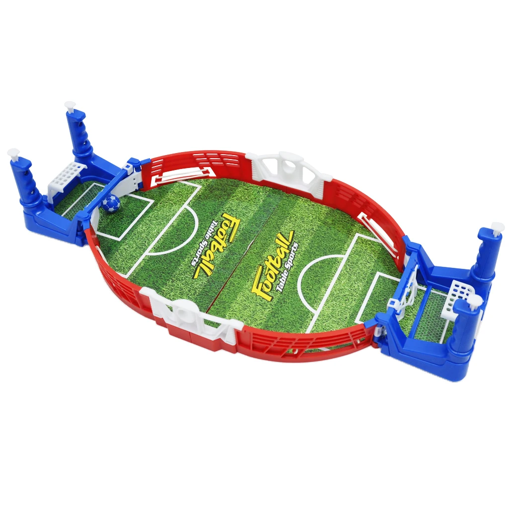 Novel Mini Tabletop Table Soccer Toy Shooting Defending Board Game Football Sport Match Kids Preschool Play Ball Toys