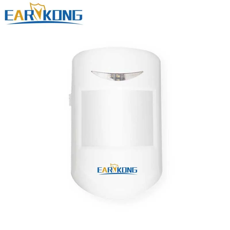 

EARYKONG 433mhz wireless sensor motion detector, home security alarm sensor, for home burglar alarm system, stable working