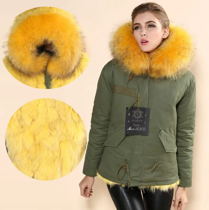 Повседневное капюшоном теплый пушистый Shaggy пальто толстая куртка с капюшоном натуральным лисьим Мех животных верхняя одежда