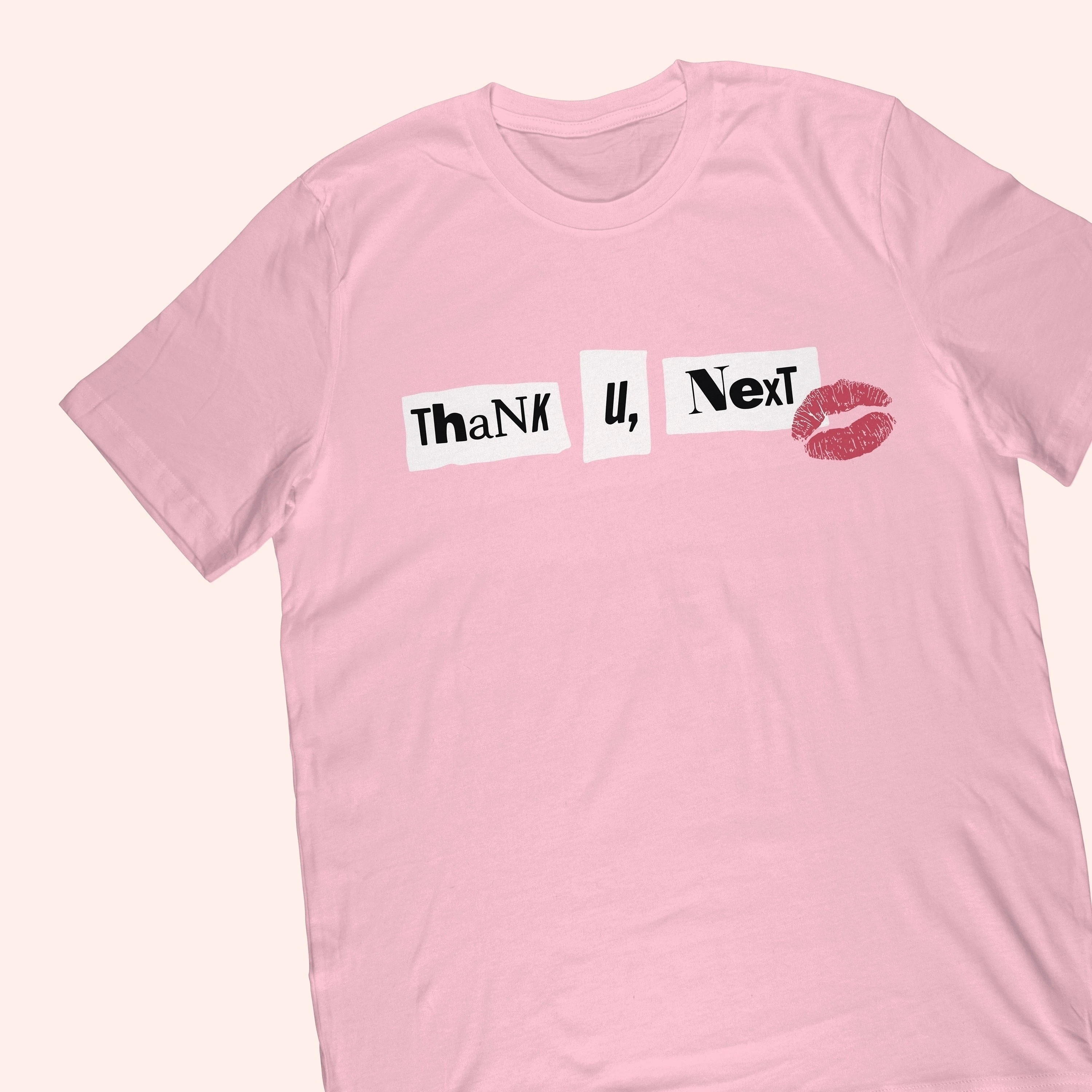 Ariana grande t shirt thank you next Clearance
