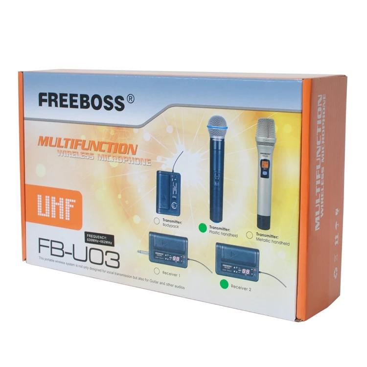 FB-U03-2P 52 Wireless Microphones