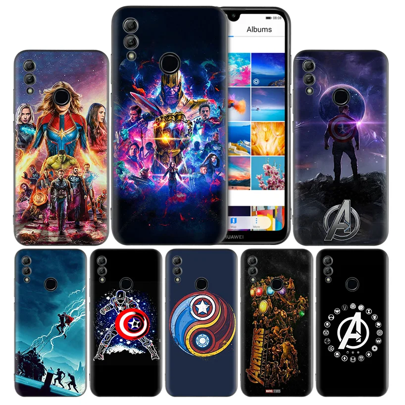 

Avengers Endgame Marvel Thanos Silicone Case Cover for Huawei Honor 8X 8C 8A 8S 10 10i Lite Play V20 Y9 Y7 Y6 Y5 Prime 2018 2019